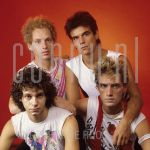 Doe Maar (Date Unknown), Henny Vrienten, Ernst Jansz, Jan Hendriks and Jan Pijnenburg at studio in Amsterdam.

[keywords]Posed, Half Length, Eyecontact, Musicians, Singers[/keywords]